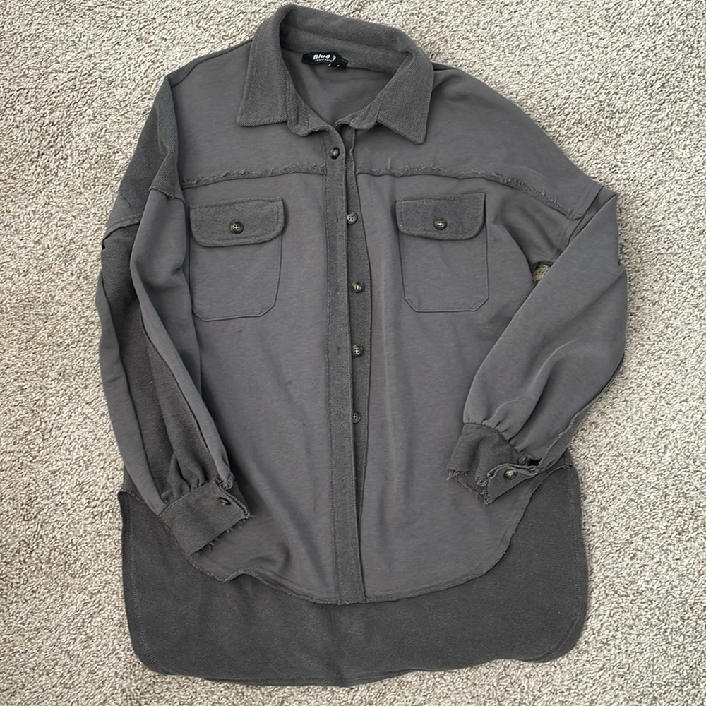 Blue B Shacket